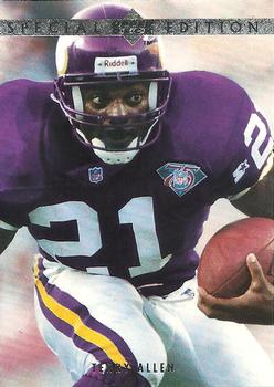 Terry Allen Minnesota Vikings 1995 Upper Deck NFL #SE27
